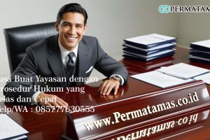 Jasa Buat Yayasan dengan Prosedur Hukum yang Jelas dan Cepat