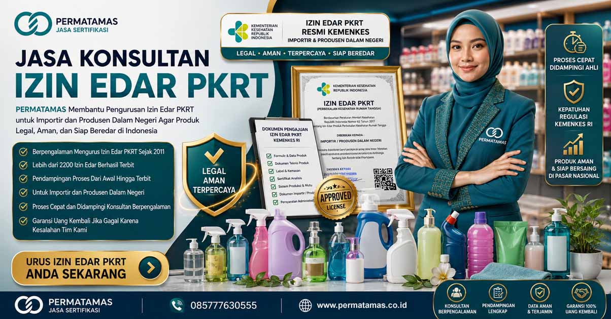 Jasa Konsultan Izin Edar PKRT untuk Importir dan Produsen Dalam Negeri