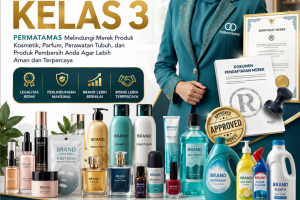 Kelas 3 Merek HAKI: Kosmetik, Skincare & Sabun | PERMATAMAS