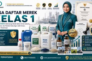Jasa Pendaftaran Merek Kelas 1 Bahan Kimia Industri, Pupuk Tanaman, Resin Sintetis, Plastik Mentah, dan Pemadam Api Resmi PERMATAMAS