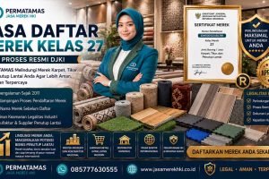 Jasa Pendaftaran Merek Kelas 27 Karpet, Permadani, Matras Yoga, Linoleum, dan Pelapis Lantai Resmi PERMATAMAS