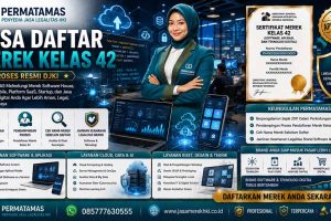 Jasa Pendaftaran Merek Kelas 42 Pembuatan Software, Aplikasi, Desain Web, Konsultan IT, Arsitektur, dan Riset Laboratorium Resmi PERMATAMAS