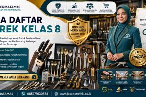 Jasa Pendaftaran Merek Kelas 8 Perkakas Tangan, Alat Potong, Pisau Industri, Sendok Garpu, dan Alat Cukur Resmi PERMATAMAS