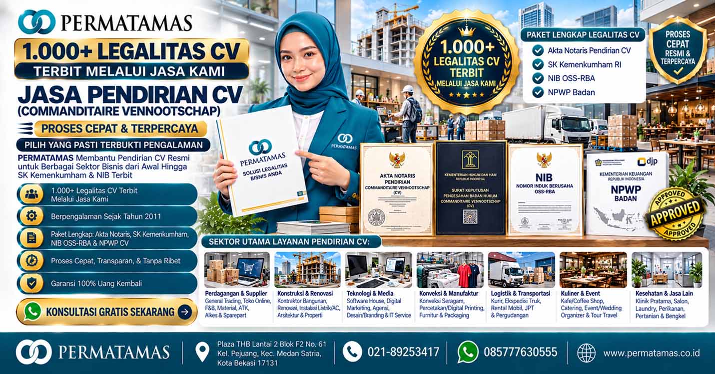 Jasa Pendirian CV Perdagangan Eceran Melalui Media (Online Shop & Toko Online)